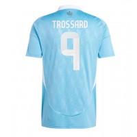 Echipament fotbal Belgia Leandro Trossard #9 Tricou Deplasare European 2024 maneca scurta